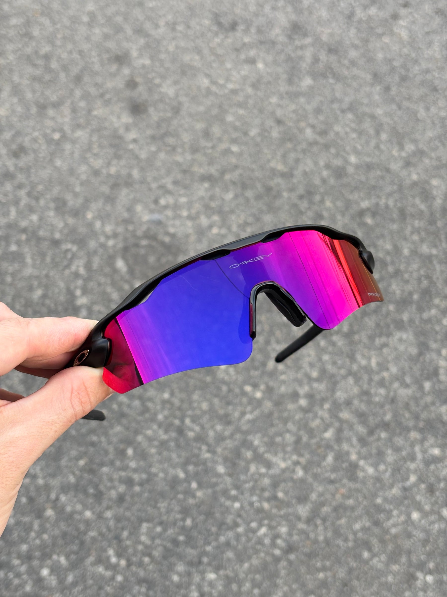 Óculos Radar Black - Lente Tanzanite - Compre 1 Leve 2