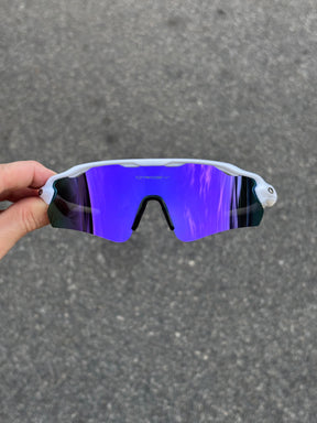 Óculos Radar White - Lente Purple - Compre 1 Leve 2