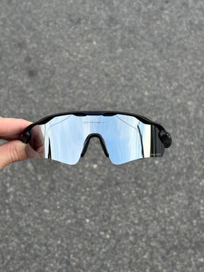Óculos Radar Black - Lente Liquid Metal - Compre 1 Leve 2