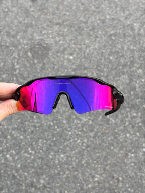 Óculos Radar Black - Lente Tanzanite - Compre 1 Leve 2