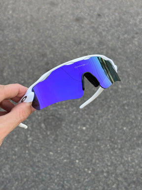 Óculos Radar White - Lente Purple - Compre 1 Leve 2