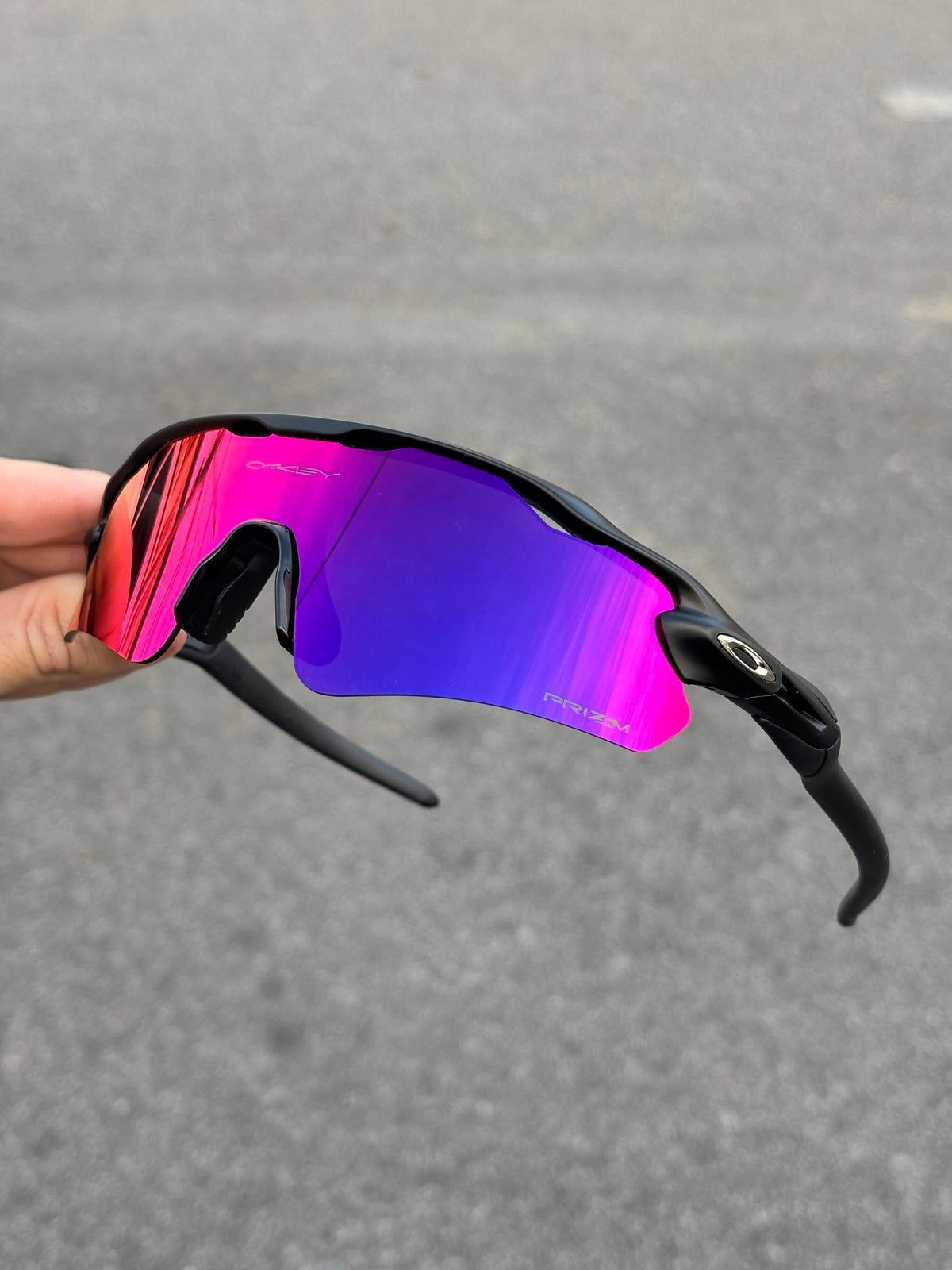 Óculos Radar Black - Lente Tanzanite - Compre 1 Leve 2