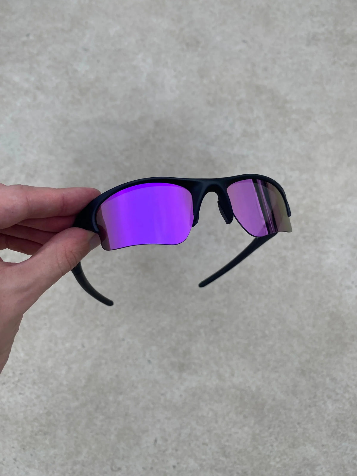 Half Jacket Black - Lente Purple