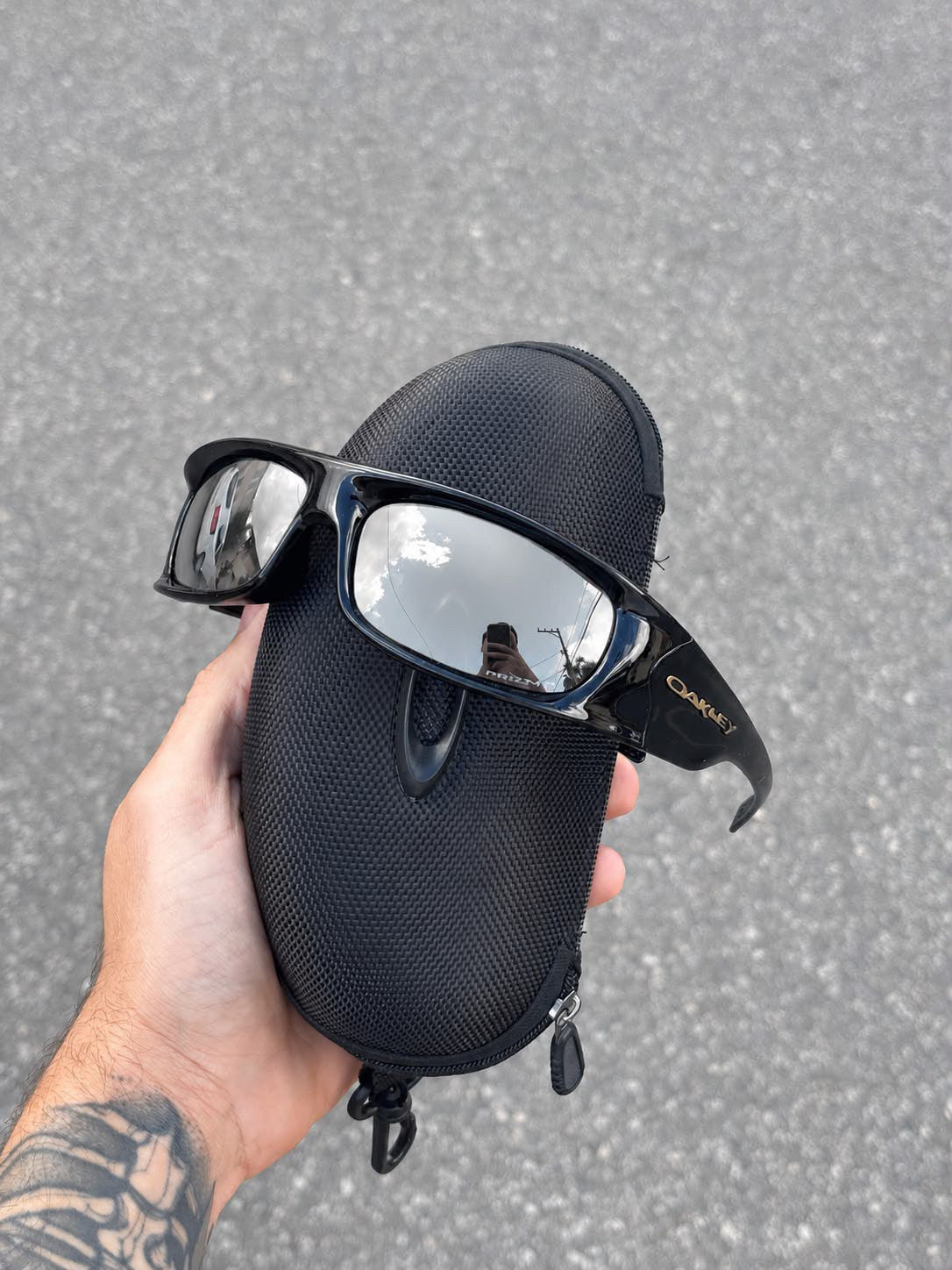 Oculos Highland Black - Lente Liquid metal - Compre 1 Leve 2