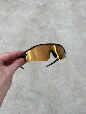 Óculos Radar Brown - Lente Gold Café - Compre 1 Leve 2