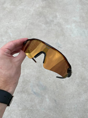 Óculos Radar Brown - Lente Gold Café - Compre 1 Leve 2